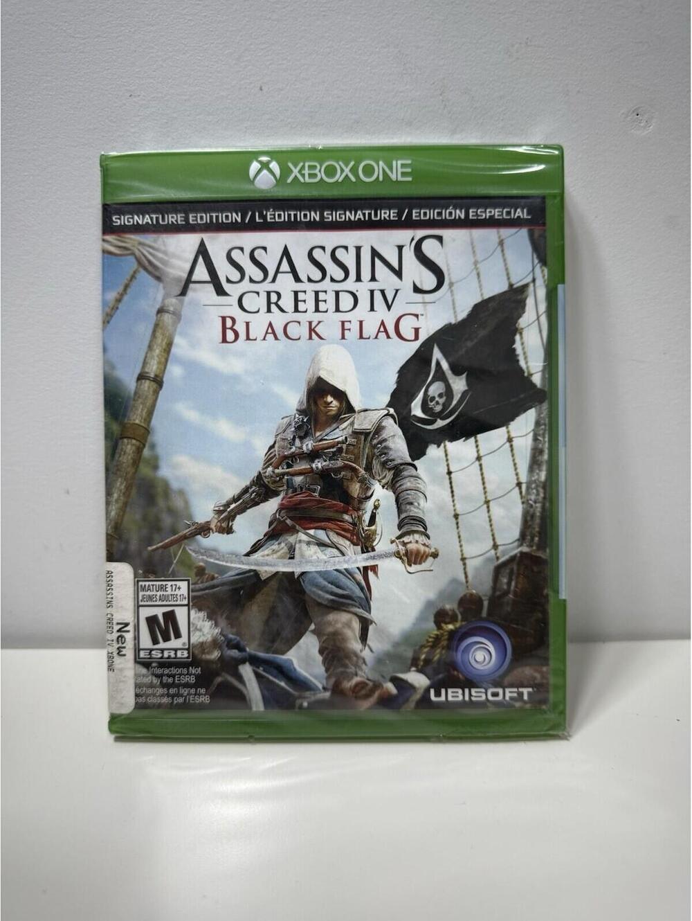 Assassin's Creed IV 4 Black Flag Xbox One Brand New Factory Sealed